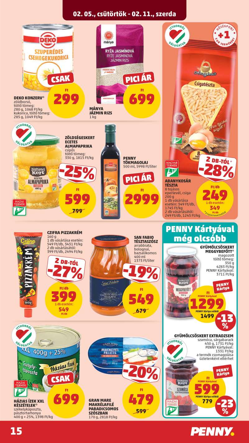 Penny Akciós Újság 17 oldal