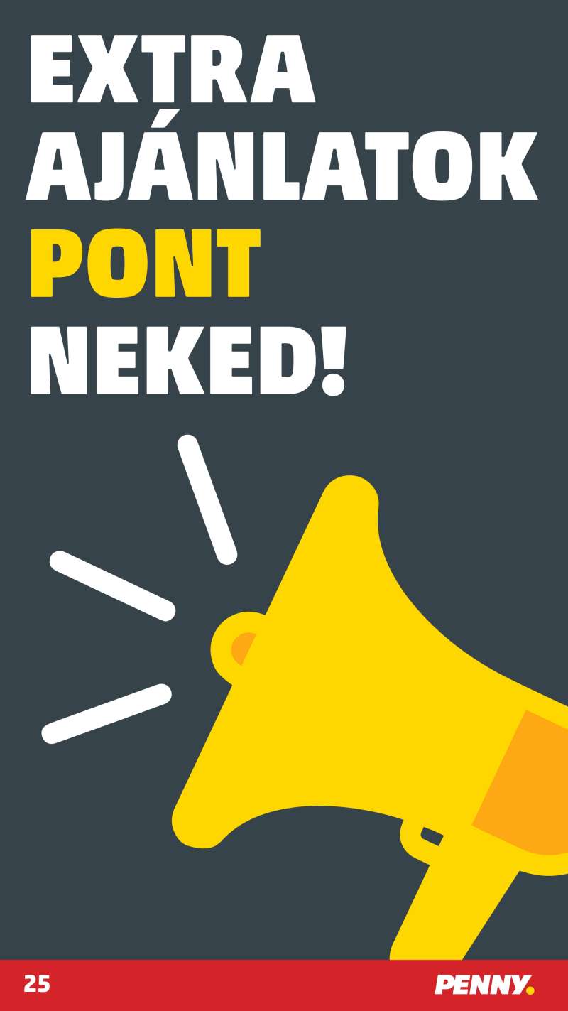 Penny Akciós Újság 27 oldal