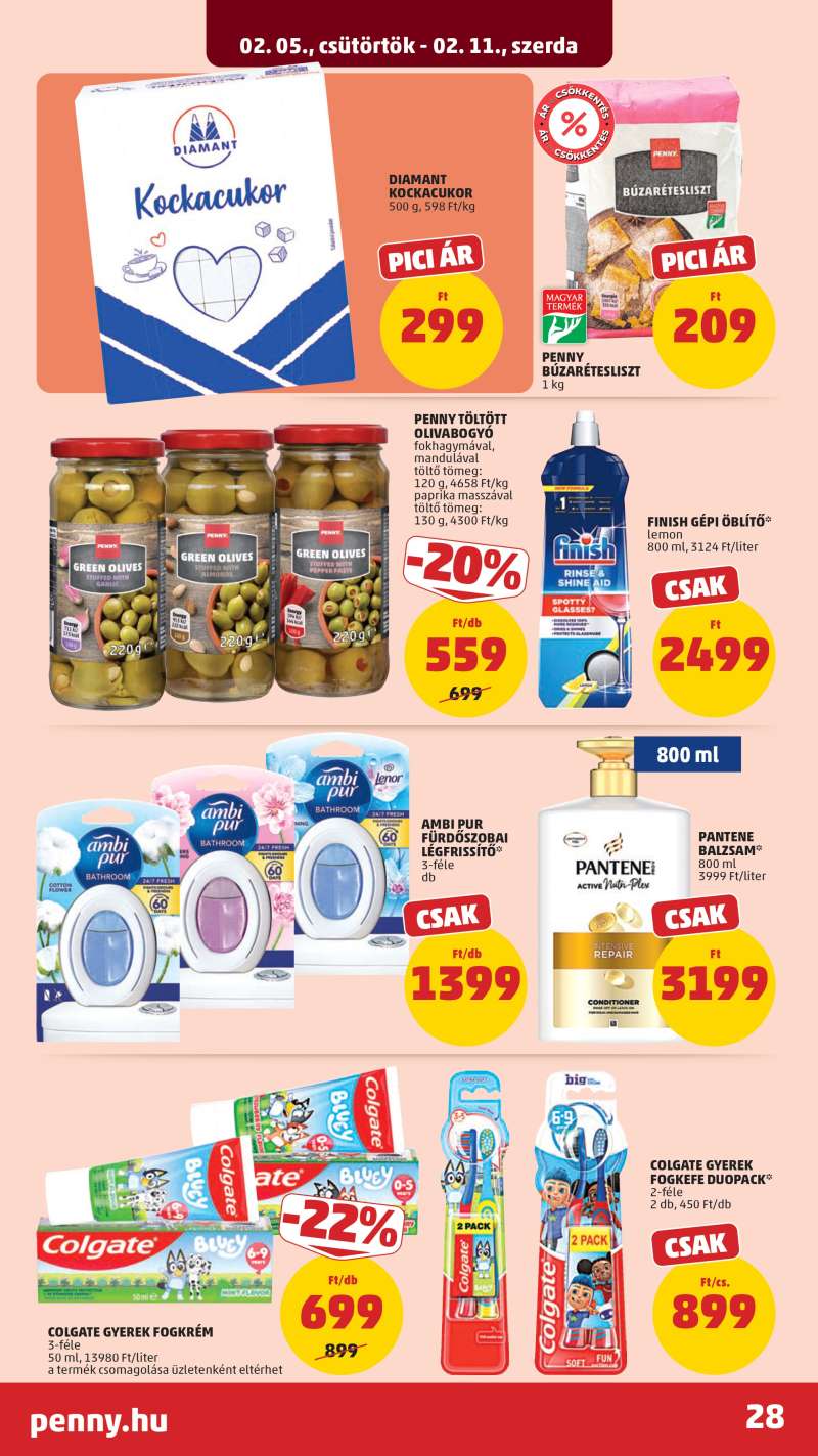 Penny Akciós Újság 32 oldal