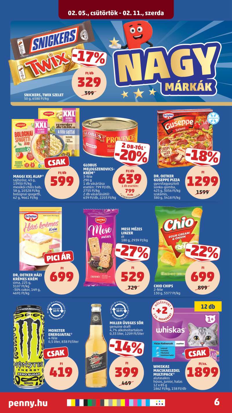 Penny Akciós Újság 8 oldal
