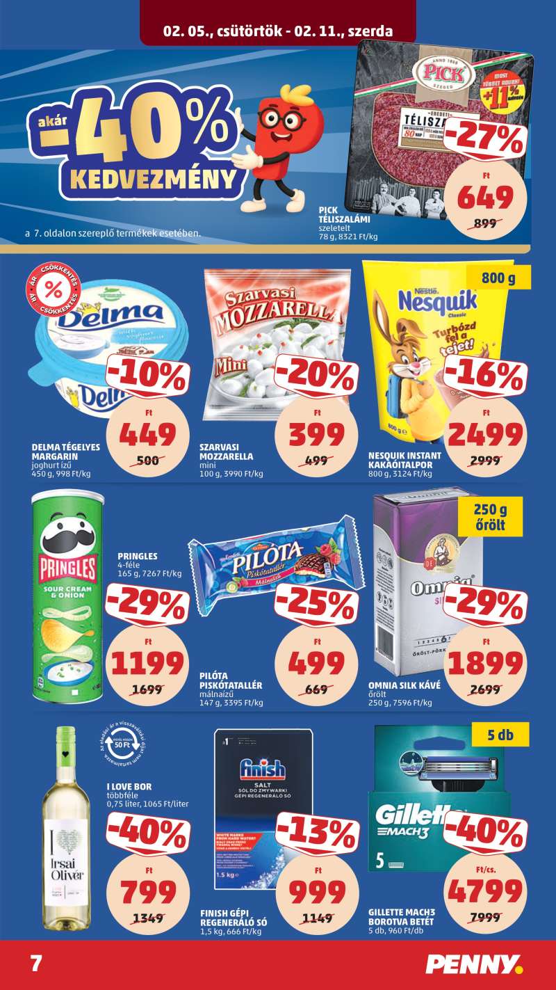 Penny Akciós Újság 9 oldal