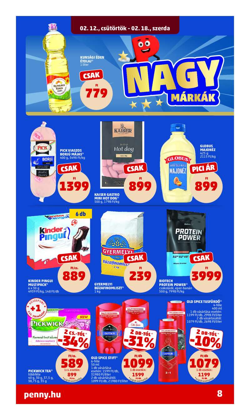 Penny Akciós Újság 10 oldal