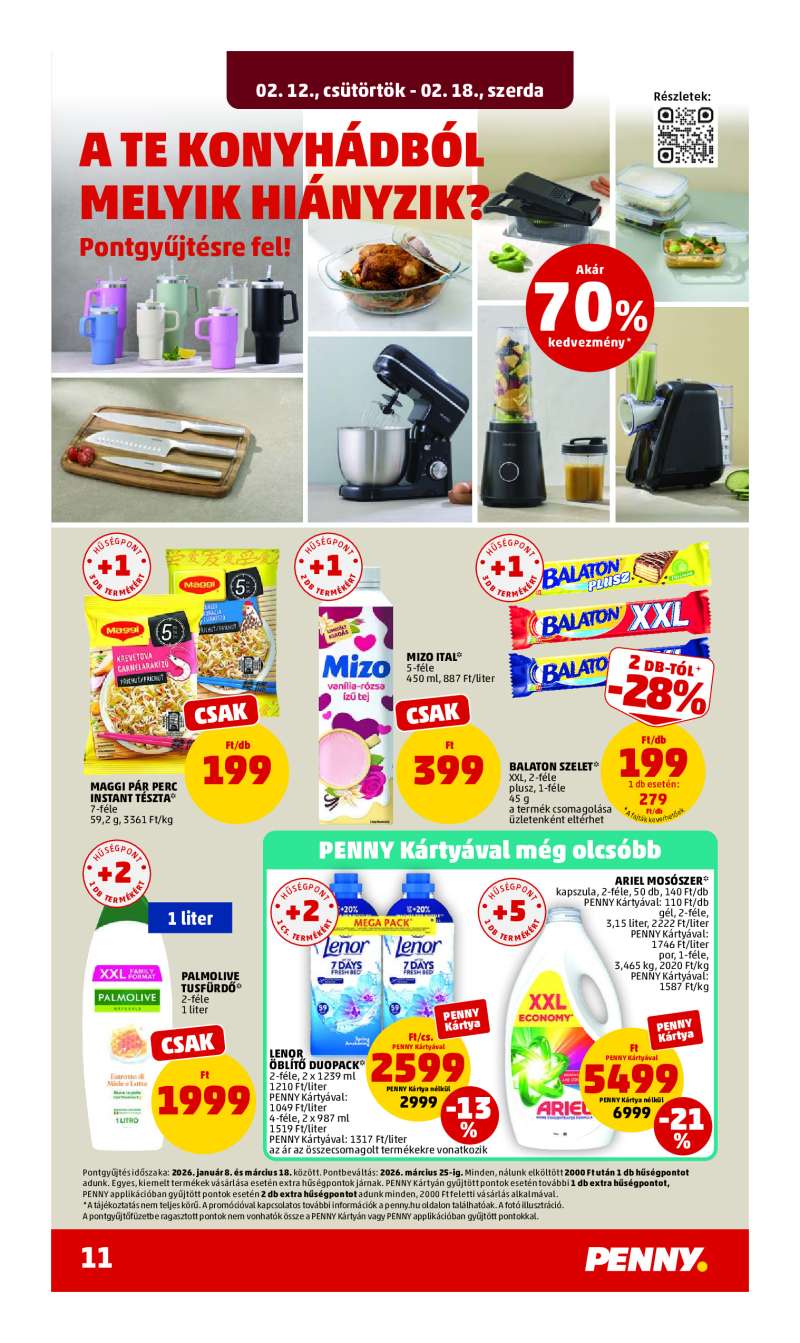 Penny Akciós Újság 15 oldal