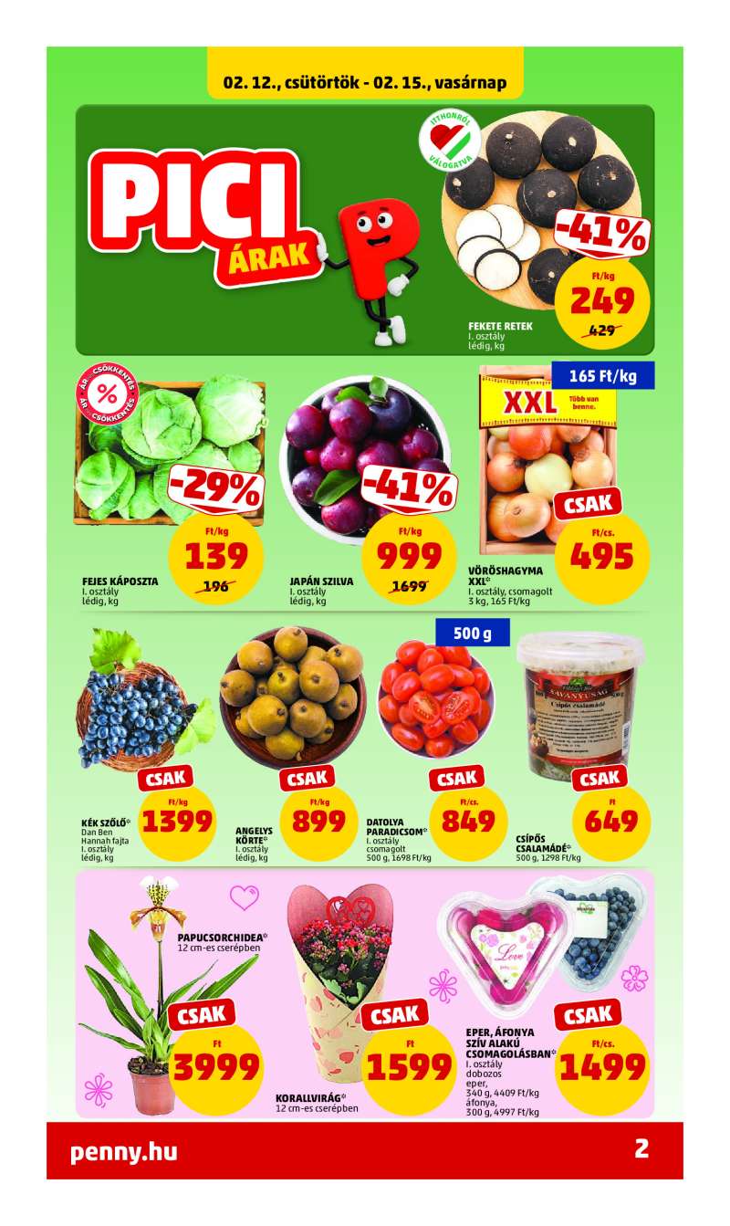 Penny Akciós Újság 2 oldal