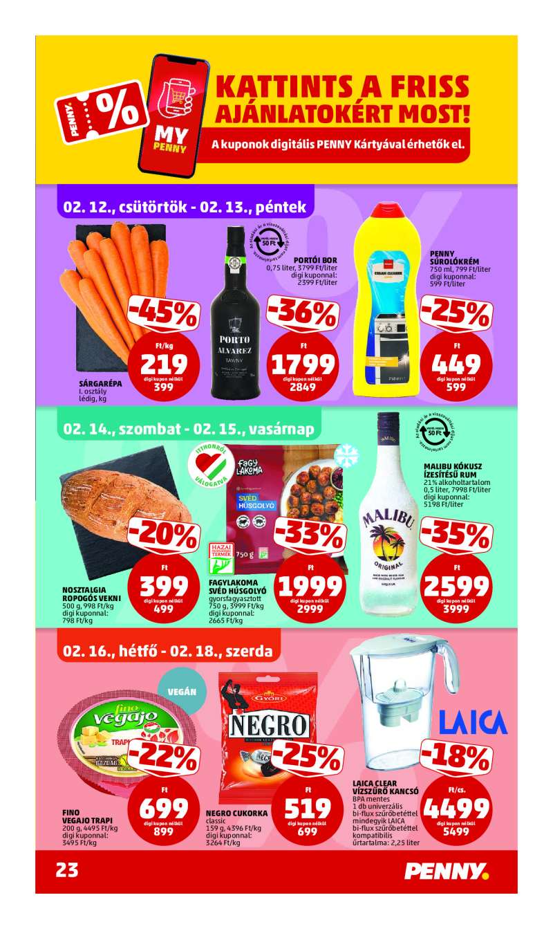 Penny Akciós Újság 27 oldal