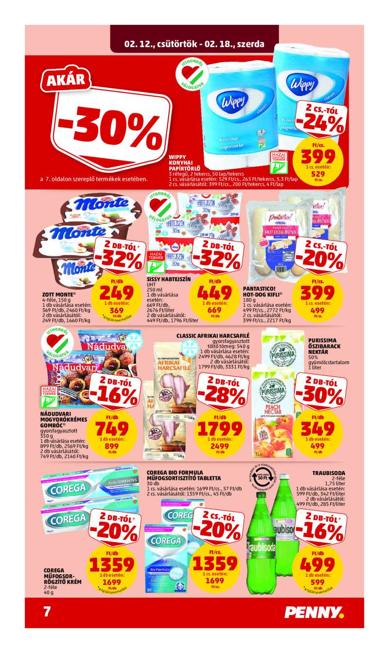 Penny Akciós Újság 9 oldal