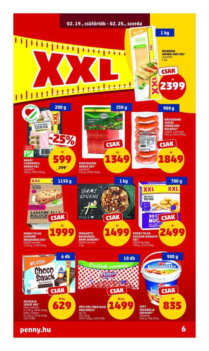 Penny Akciós Újság 10 oldal