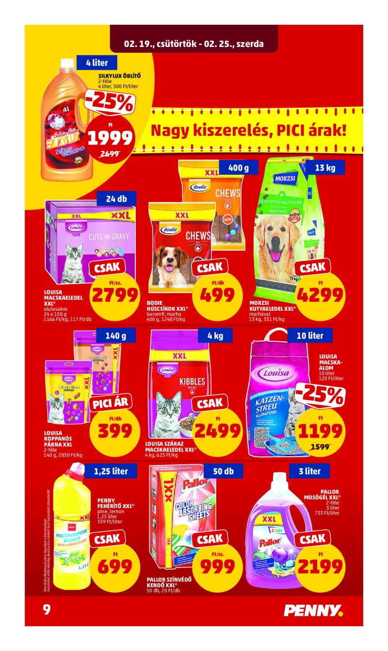 Penny Akciós Újság 13 oldal
