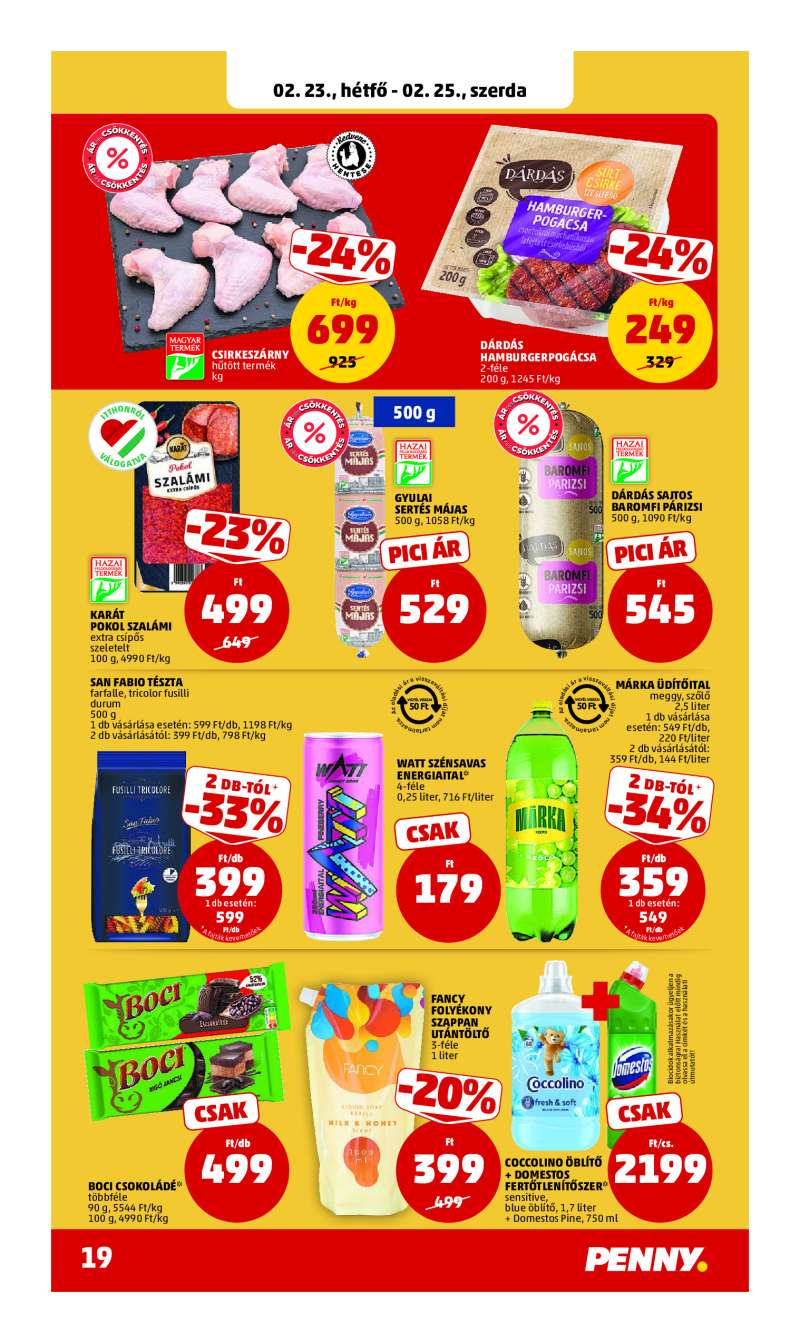 Penny Akciós Újság 23 oldal