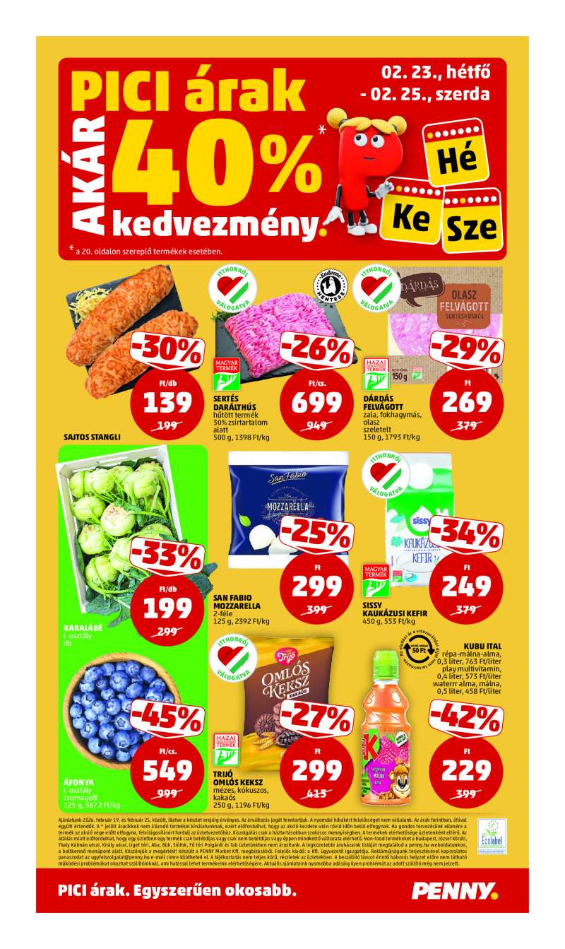 Penny Akciós Újság 24 oldal