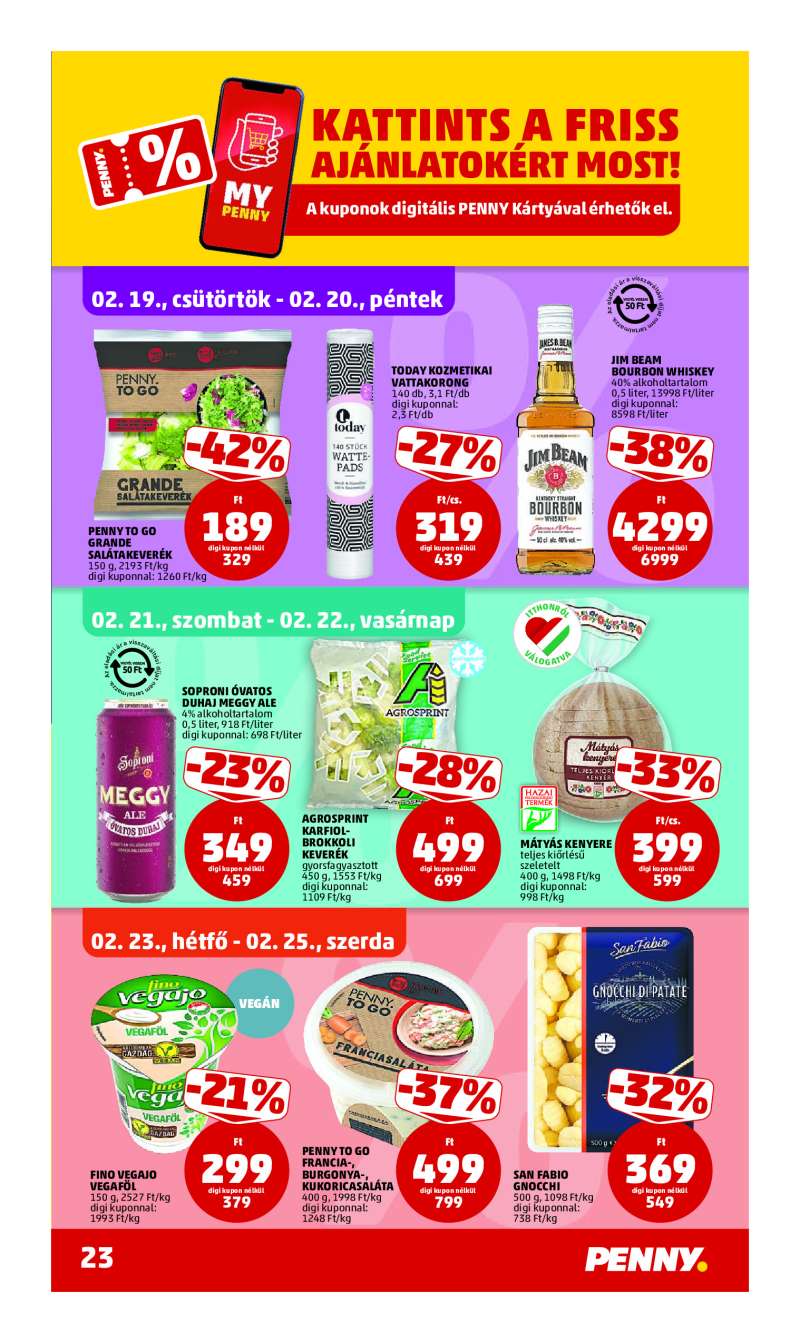 Penny Akciós Újság 27 oldal