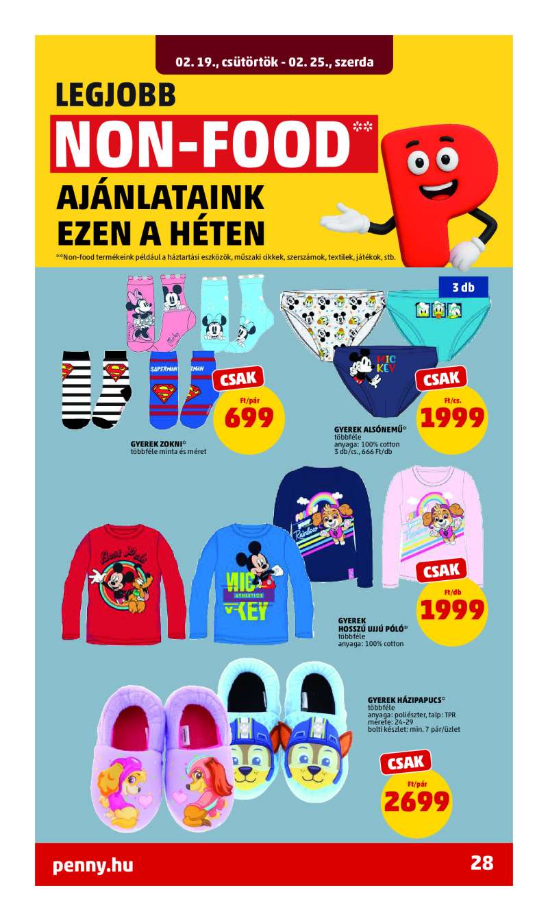 Penny Akciós Újság 32 oldal