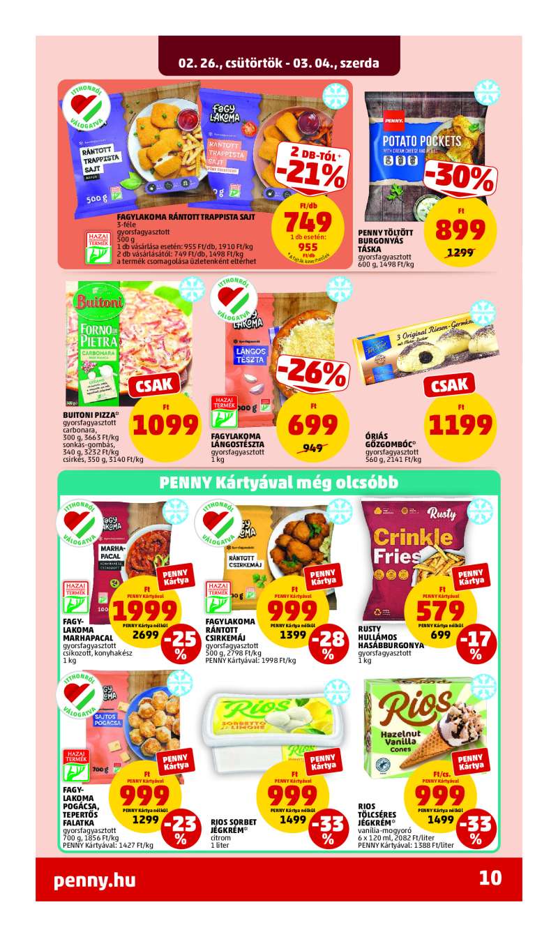 Penny Akciós Újság 14 oldal