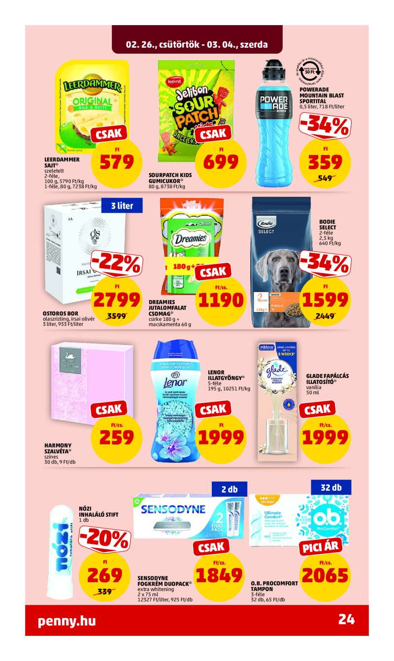 Penny Akciós Újság 28 oldal