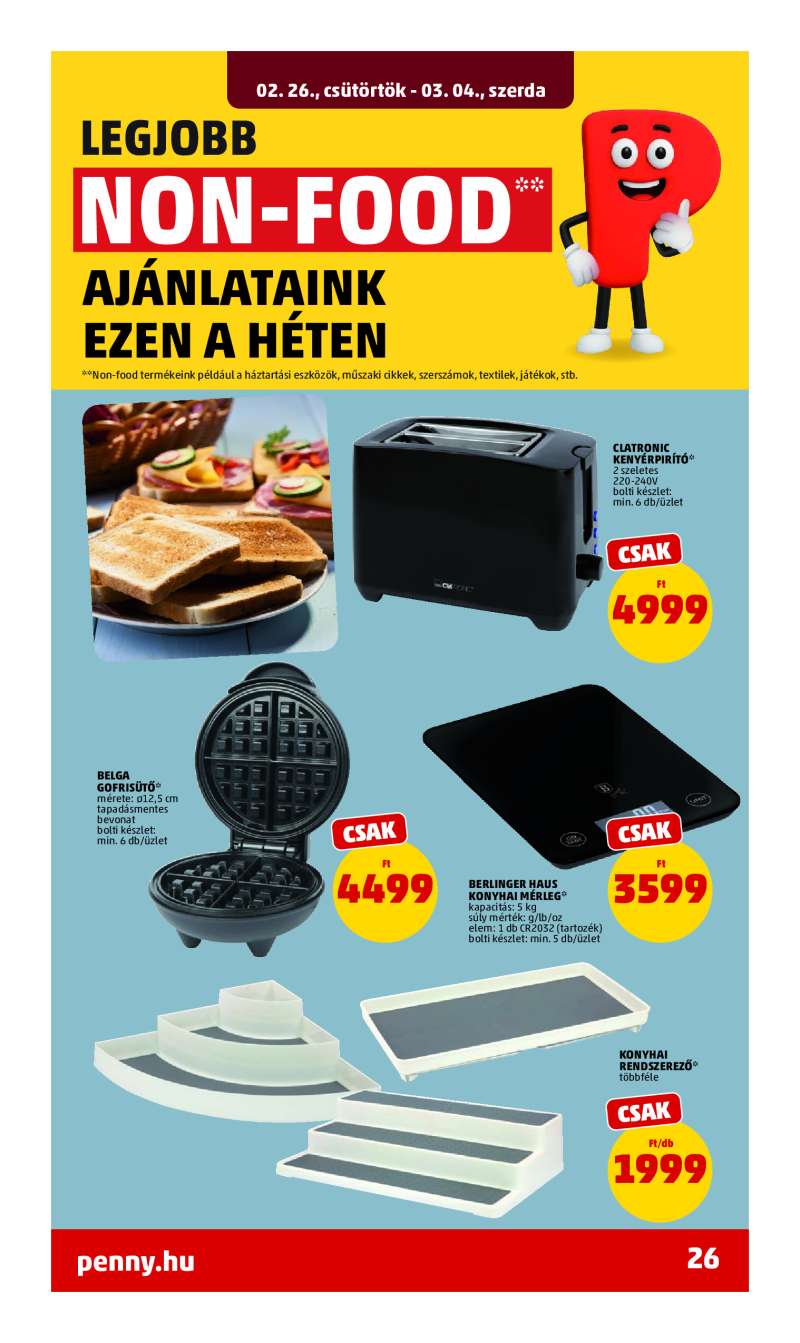 Penny Akciós Újság 30 oldal