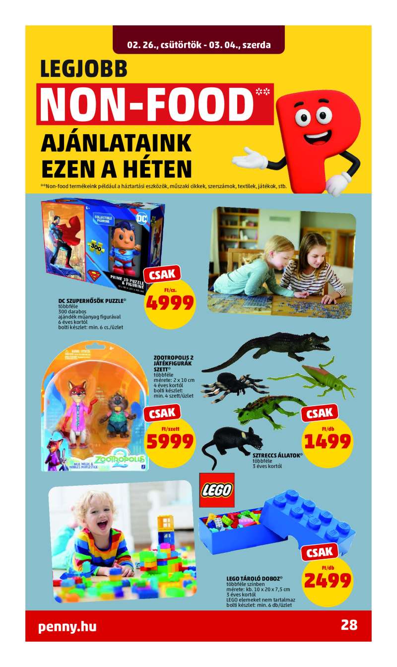 Penny Akciós Újság 32 oldal