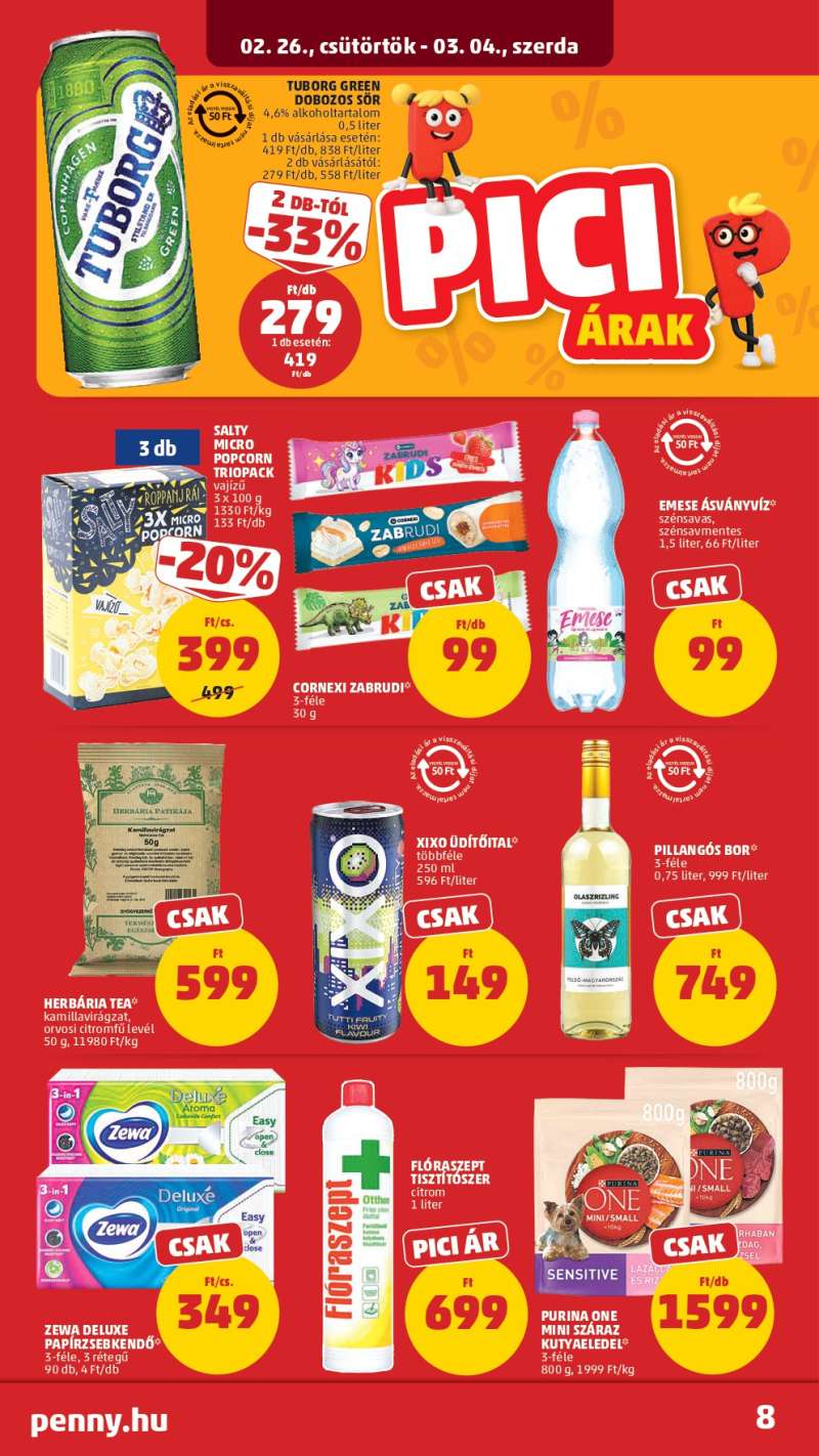 Penny Akciós Újság 10 oldal