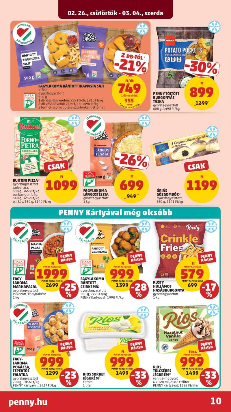 Penny Akciós Újság 14 oldal
