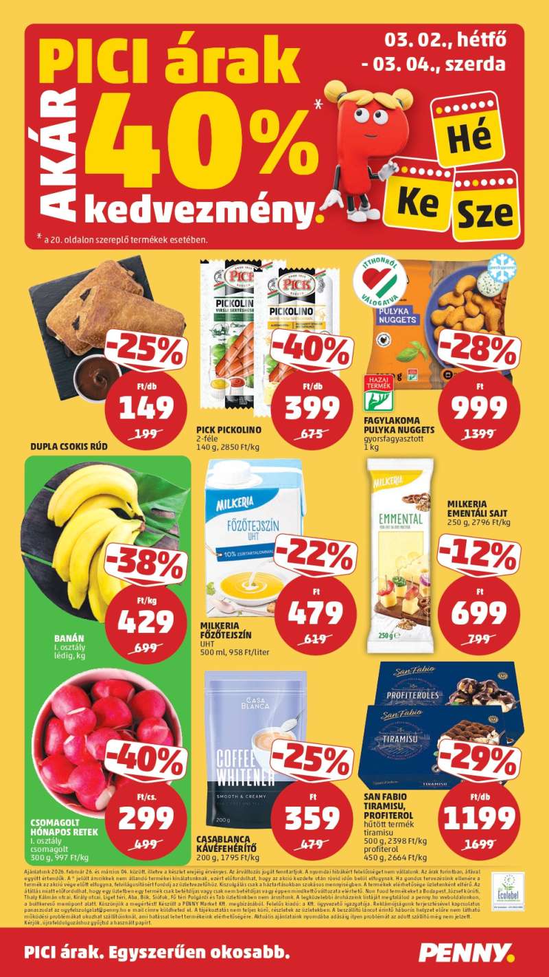 Penny Akciós Újság 24 oldal