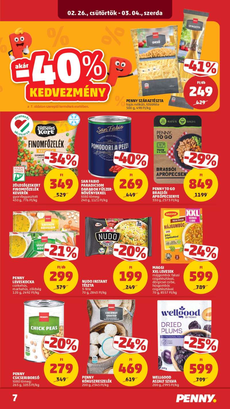 Penny Akciós Újság 9 oldal