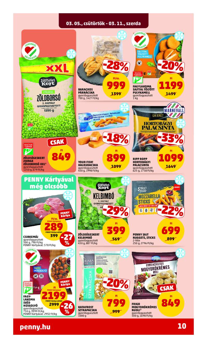 Penny Akciós Újság 14 oldal