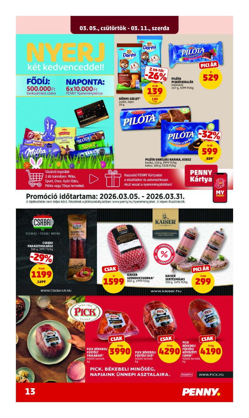 Penny Akciós Újság 17 oldal