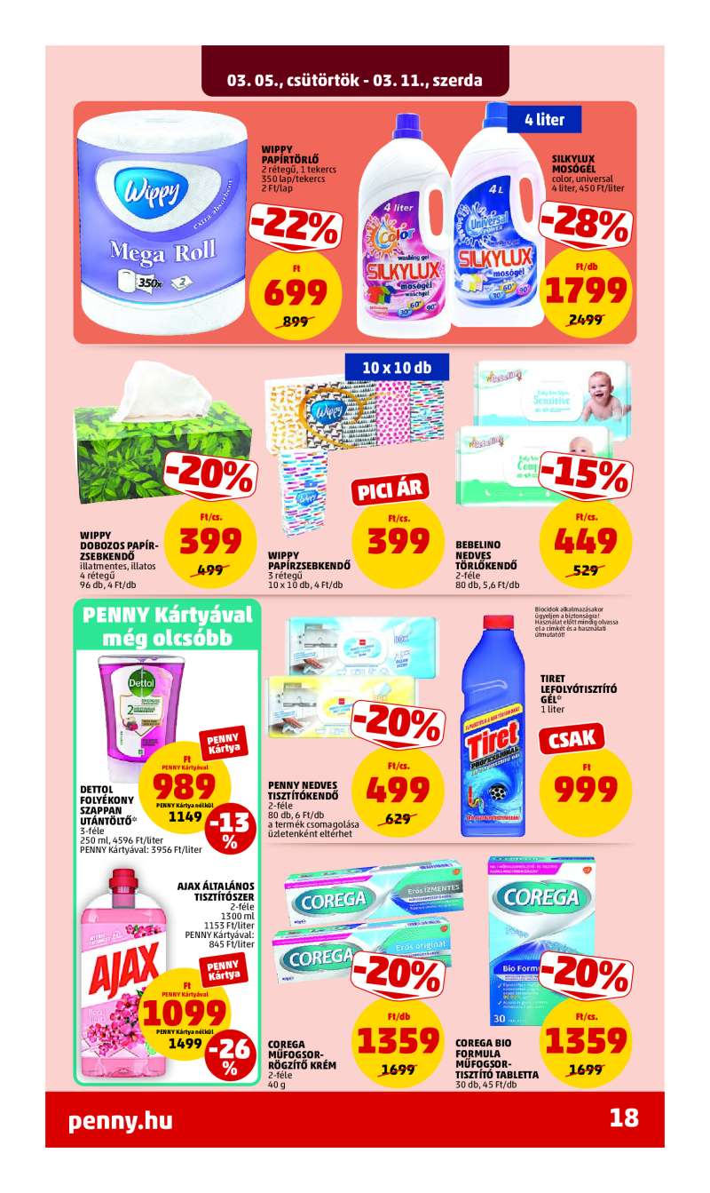 Penny Akciós Újság 22 oldal