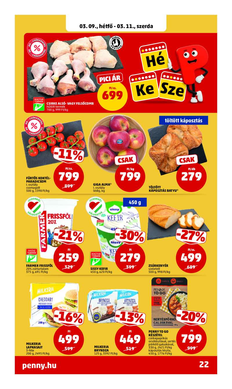 Penny Akciós Újság 26 oldal
