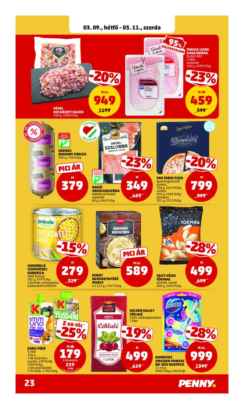 Penny Akciós Újság 27 oldal