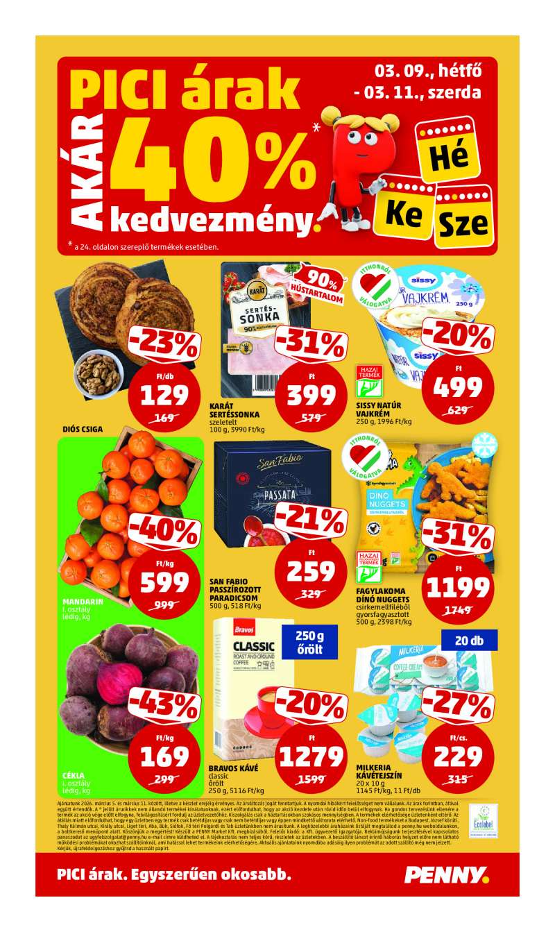 Penny Akciós Újság 28 oldal