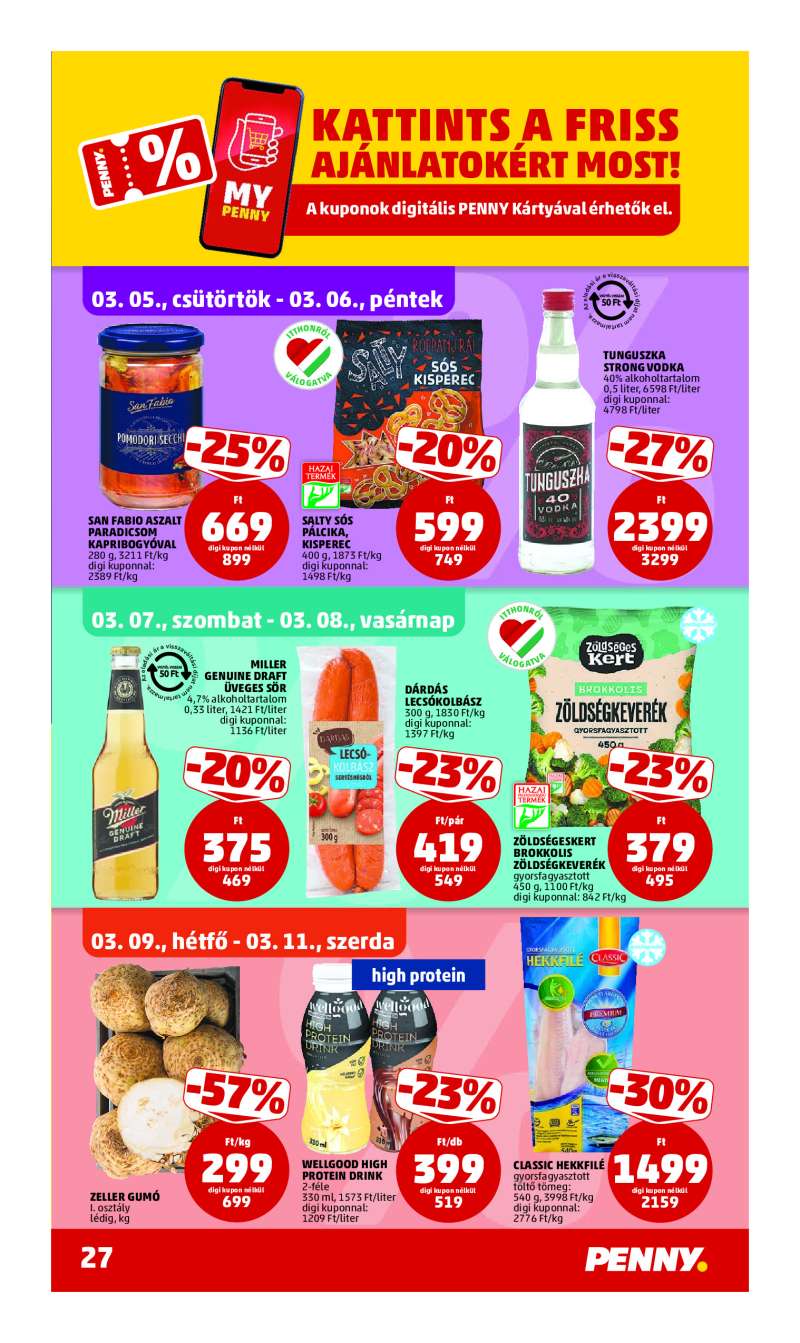 Penny Akciós Újság 31 oldal