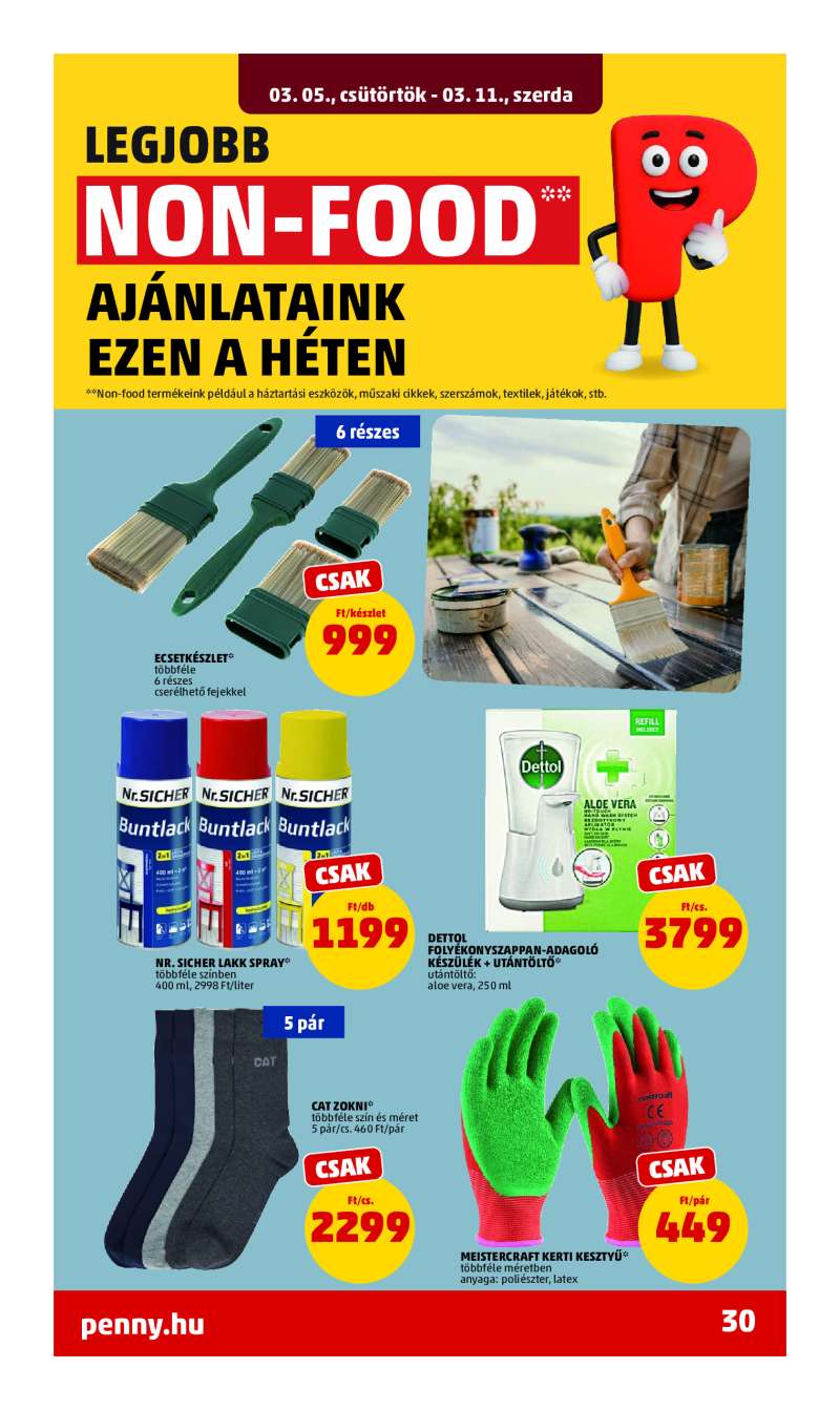 Penny Akciós Újság 34 oldal
