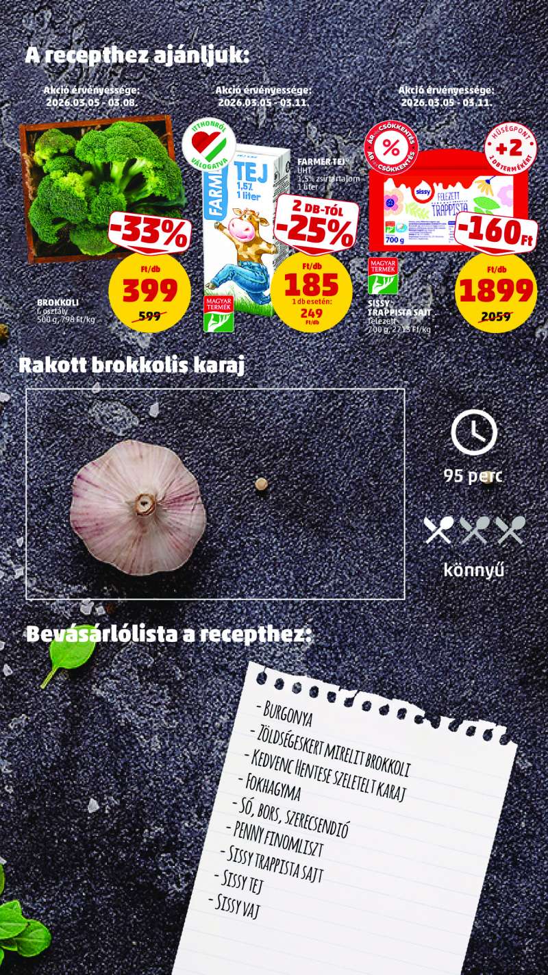 Penny Akciós Újság 9 oldal