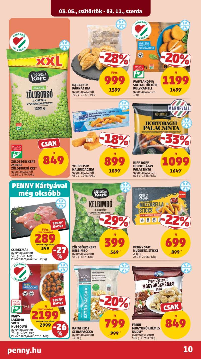 Penny Akciós Újság 13 oldal