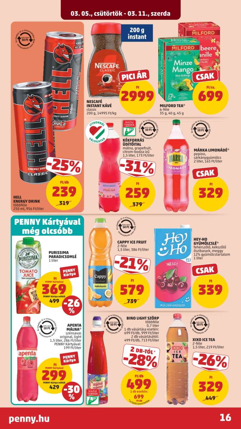 Penny Akciós Újság 19 oldal