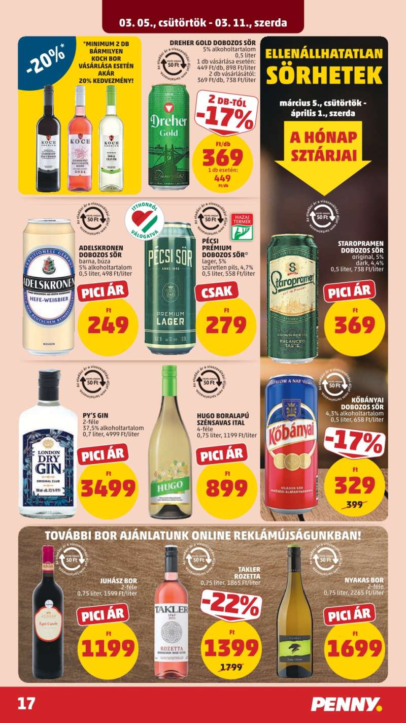 Penny Akciós Újság 20 oldal