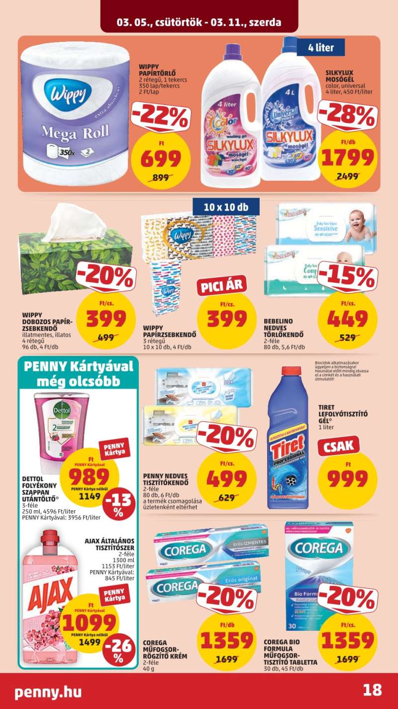 Penny Akciós Újság 21 oldal