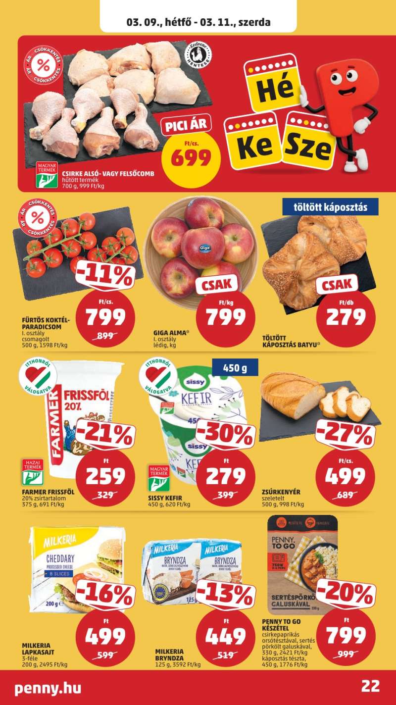Penny Akciós Újság 25 oldal