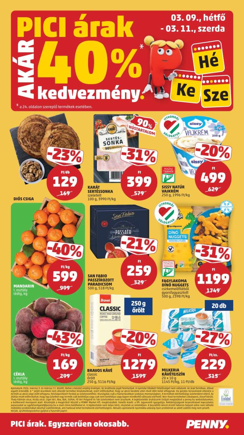 Penny Akciós Újság 27 oldal
