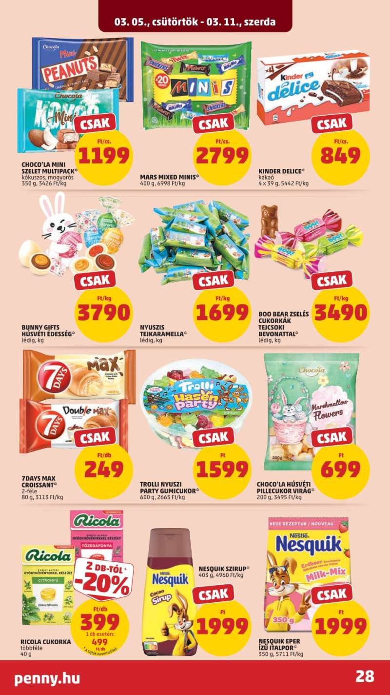 Penny Akciós Újság 31 oldal