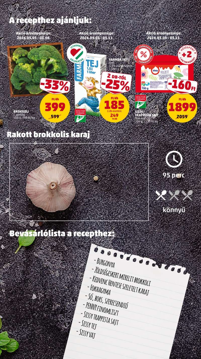 Penny Akciós Újság 8 oldal