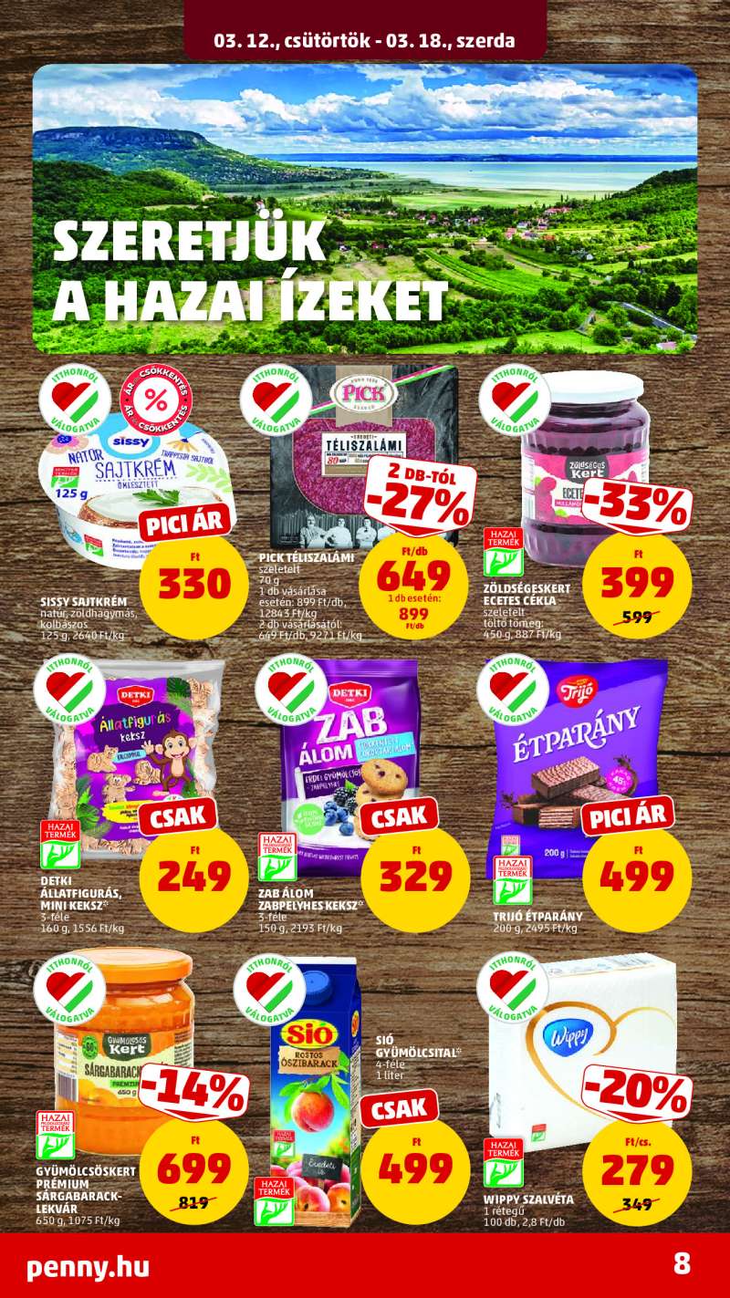 Penny Akciós Újság 12 oldal