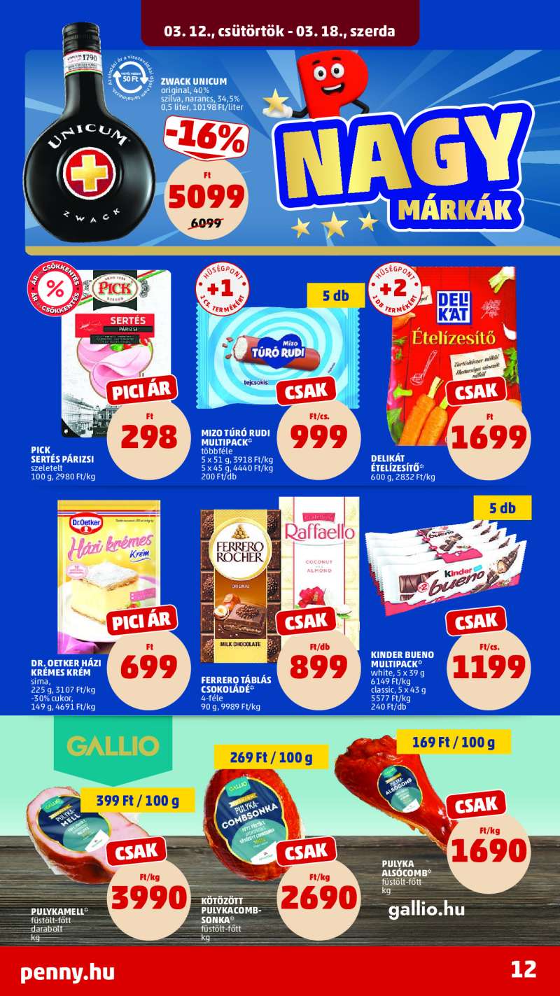 Penny Akciós Újság 18 oldal