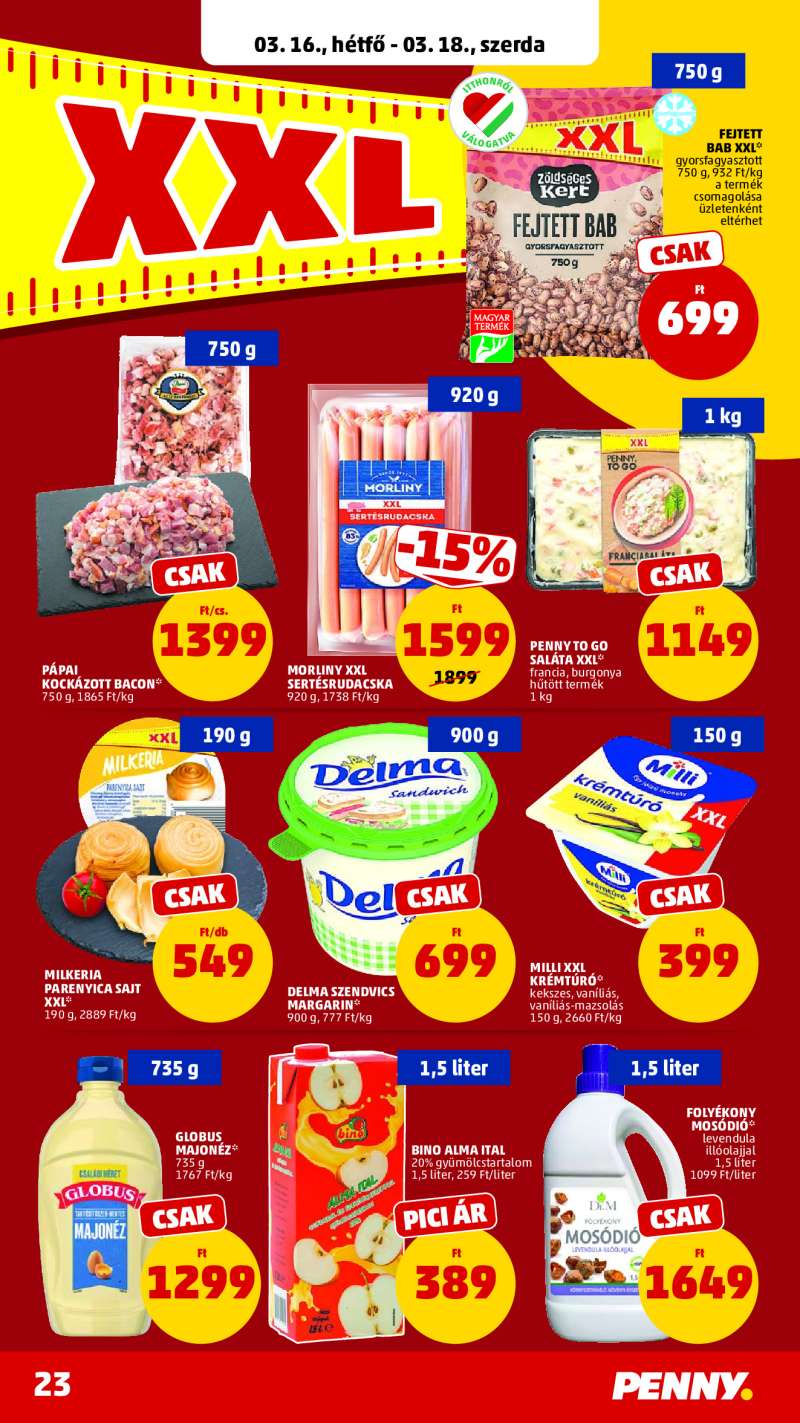Penny Akciós Újság 29 oldal