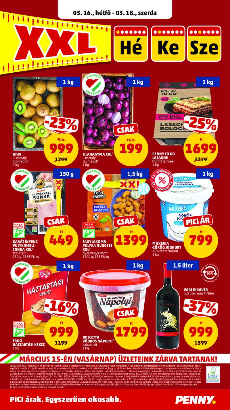 Penny Akciós Újság 30 oldal