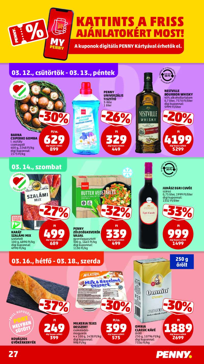 Penny Akciós Újság 33 oldal