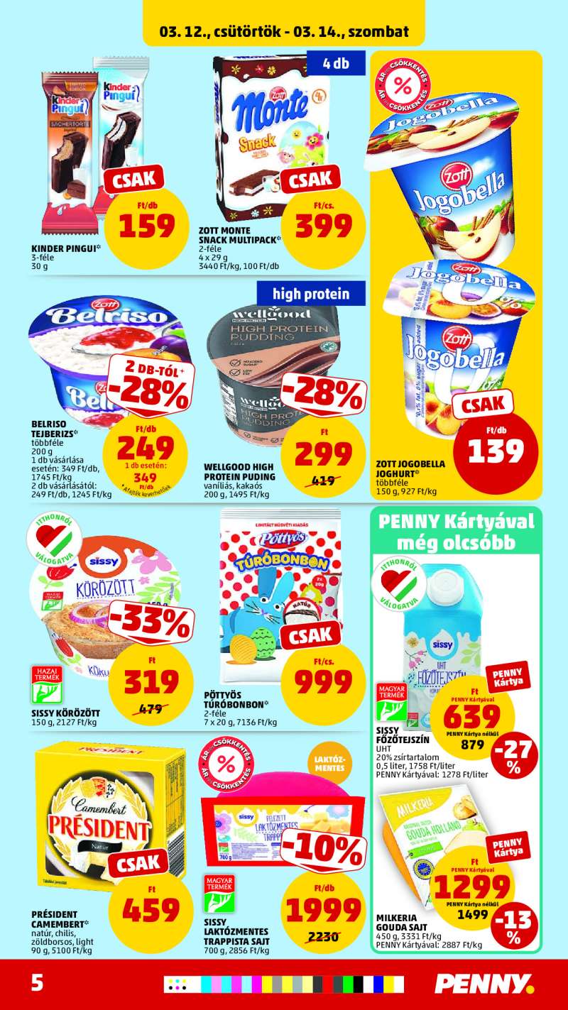 Penny Akciós Újság 9 oldal
