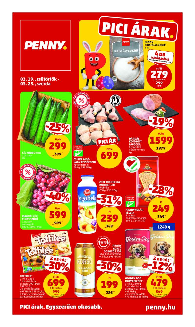 Penny Akciós Újság 1 oldal