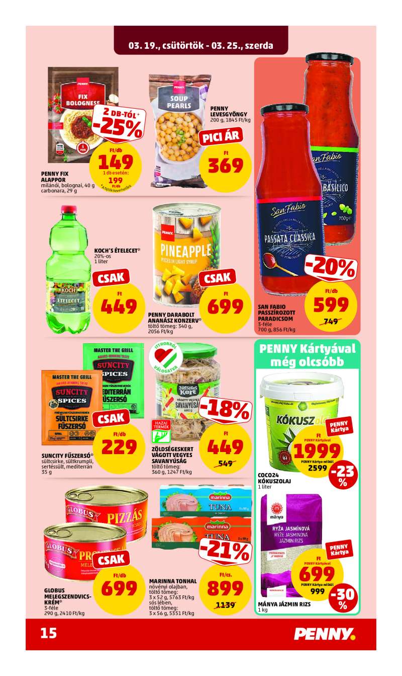 Penny Akciós Újság 19 oldal