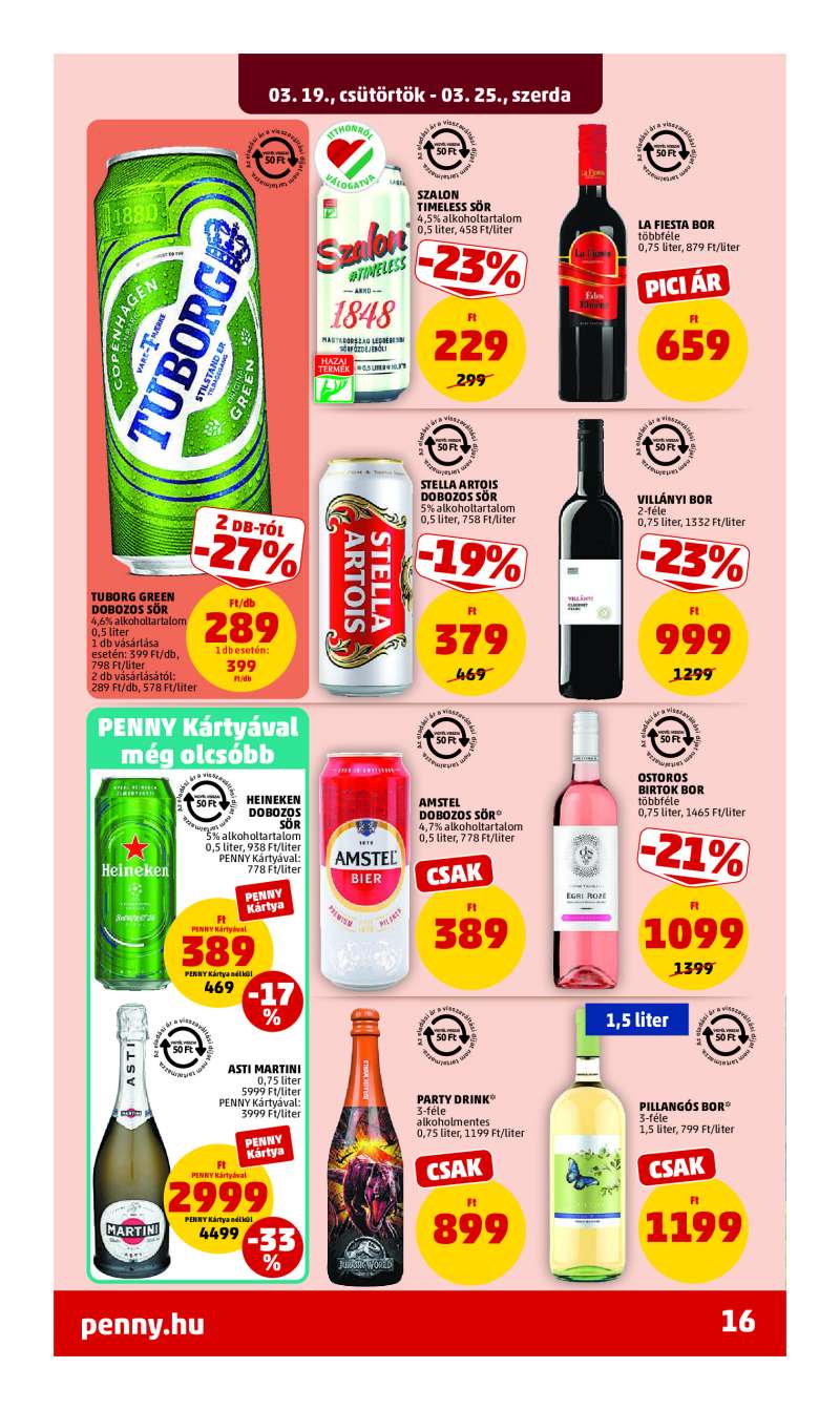 Penny Akciós Újság 20 oldal